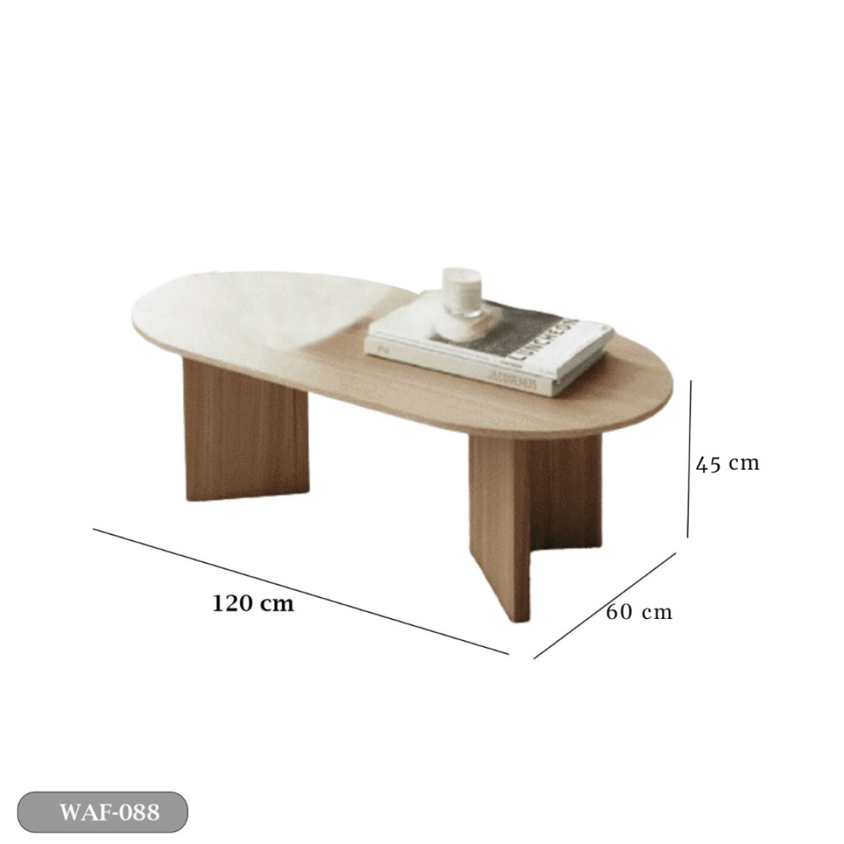 Coffee table - high quality MDF wood - WAF-088 - Image 3