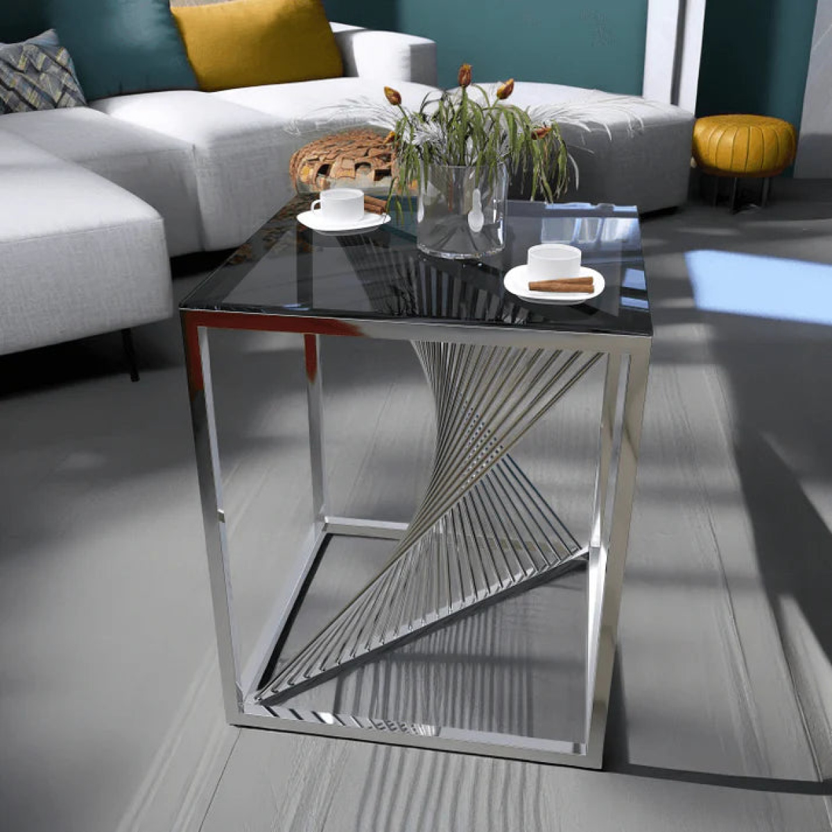 Stainless Steel Side Table - ORX-044 - Image 1