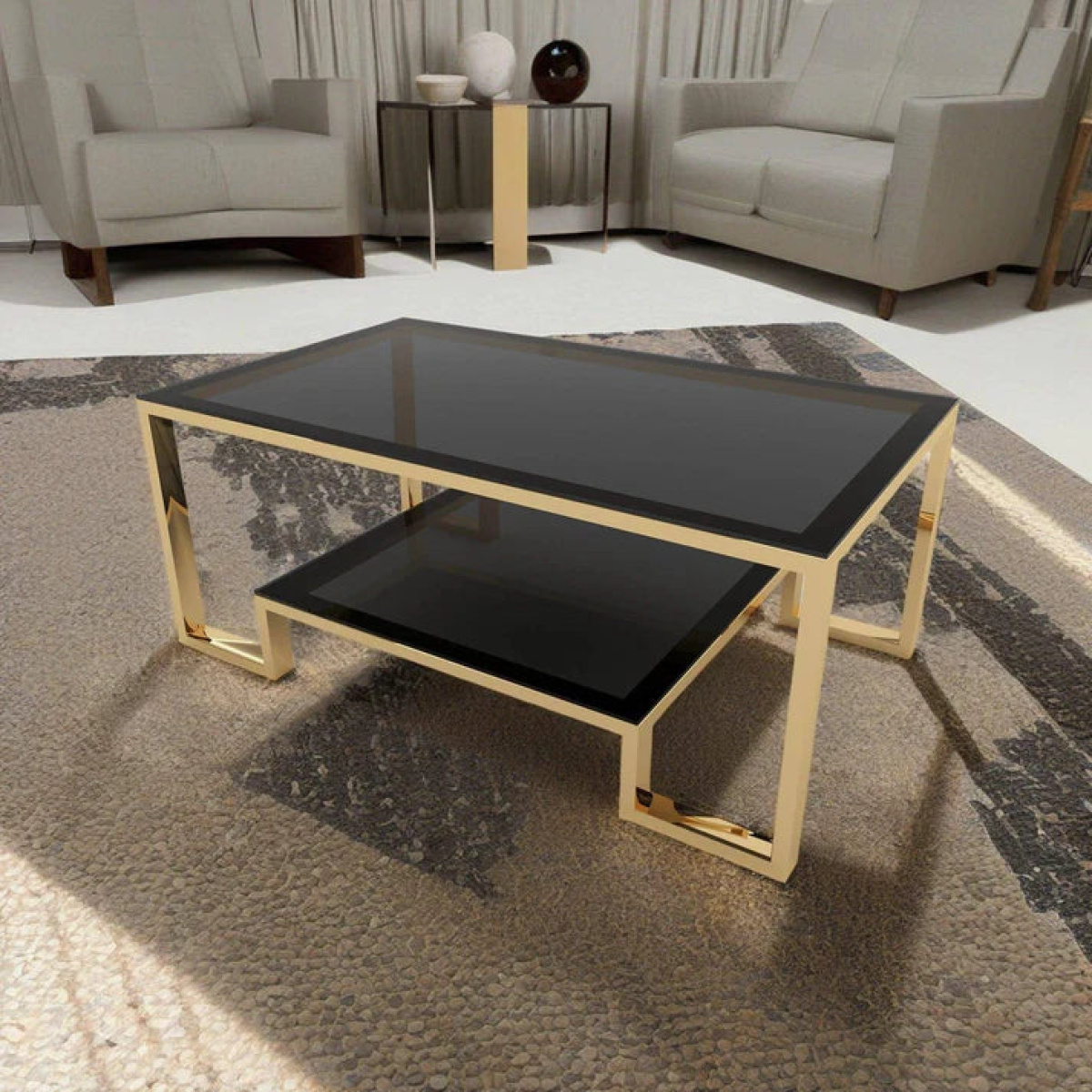 Stainless Steel Coffee Table - ORX-006 - Image 1