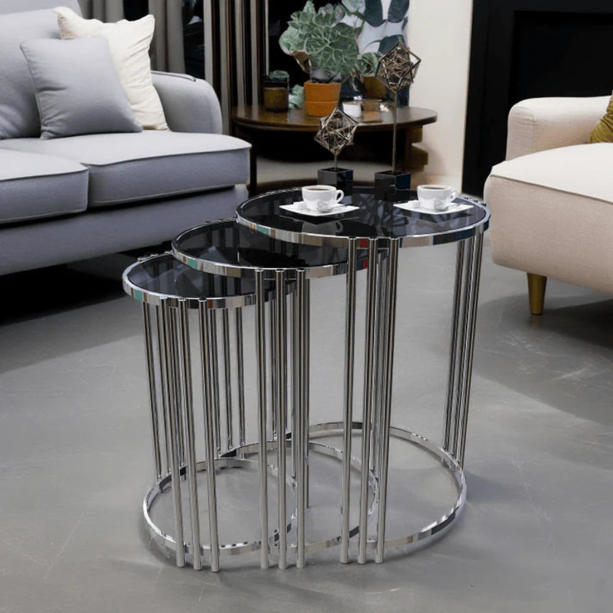 Stainless Steel Side Table - ORX-045 - Image 1