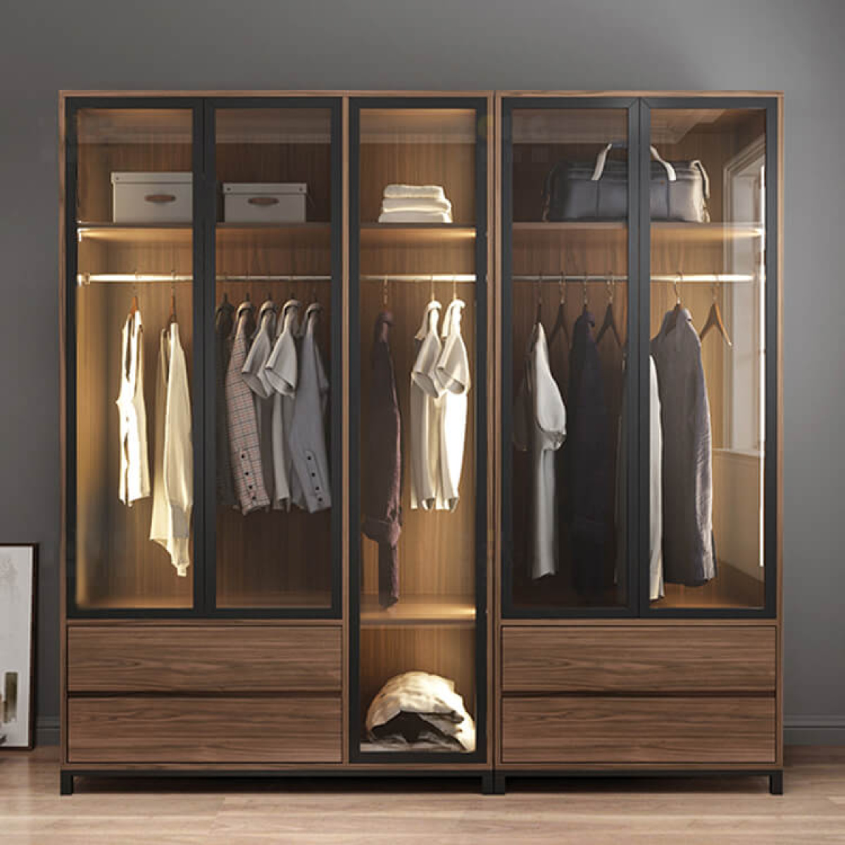 MDF wood dressing with melamine layer - KYN-102 - Image 1