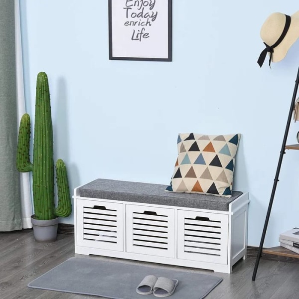 Classily Upholstered Storage Bench