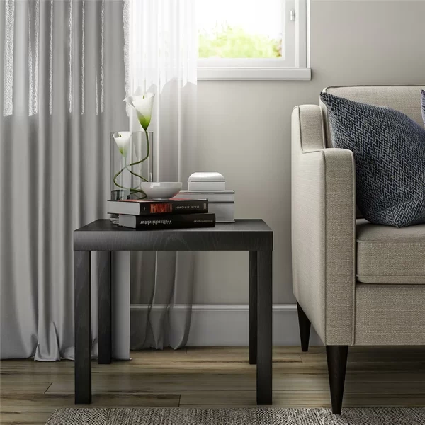 Arqos Natural wood Side table