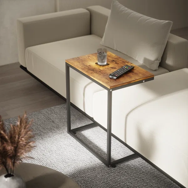 Laky Natural wood Side table