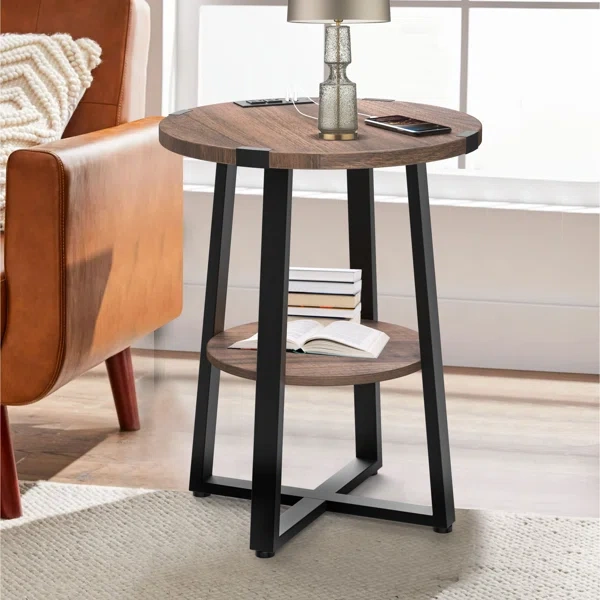 Diva Natural wood Side table
