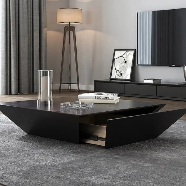 Rita Modern Coffe Table - Natural wood