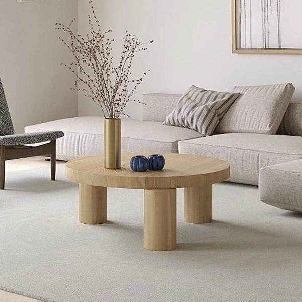 Tibo Natural wood Coffee table