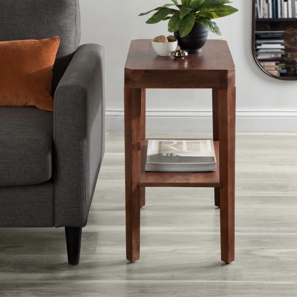 Laurel Natural wood Side table