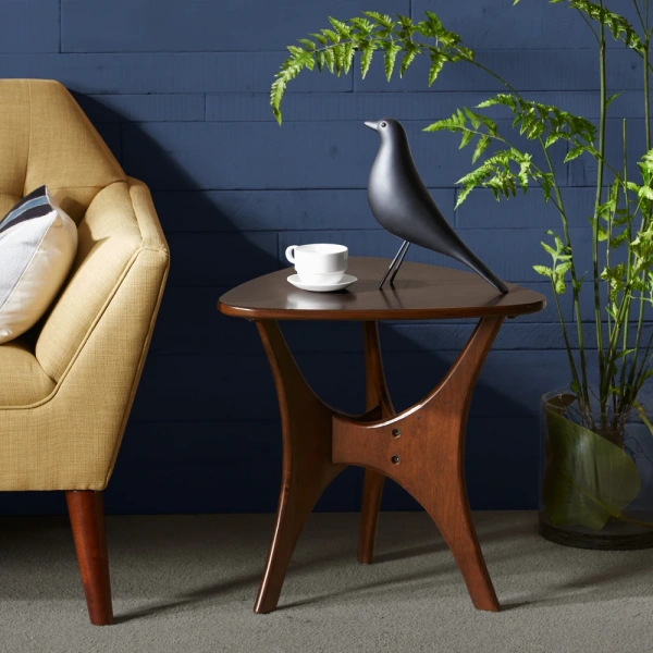 Carson Natural wood Side table