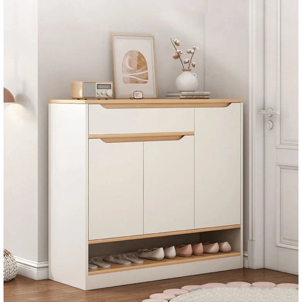ANT-080 High quality MDF wooden shoe rack 120cmX40cm