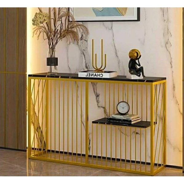 Zwana console, metal steel, thermal electrostatic paint