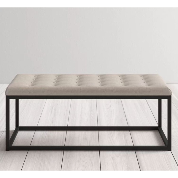 Iron banquet table with electrostatic paint