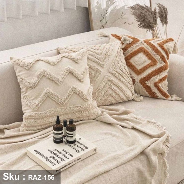 Linen cushion - RAZ-156