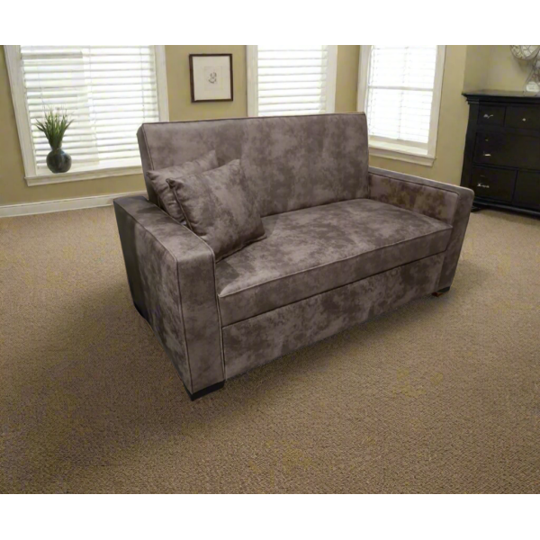 Manx 2-Seater Sofa Bed - Red Beech Wood - HST-071