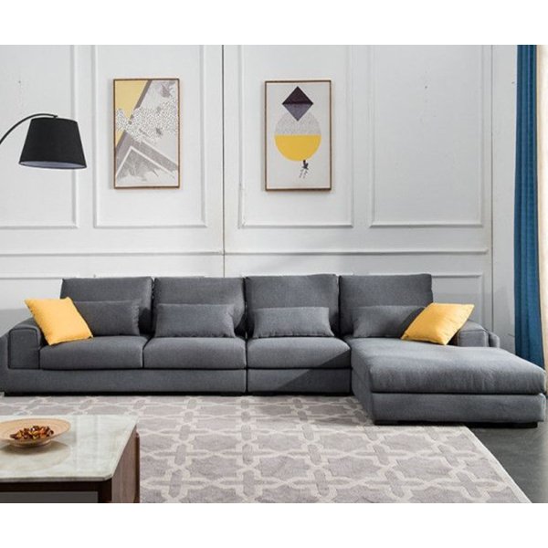Beech wood corner with linen or velvet fabric - KYN-022