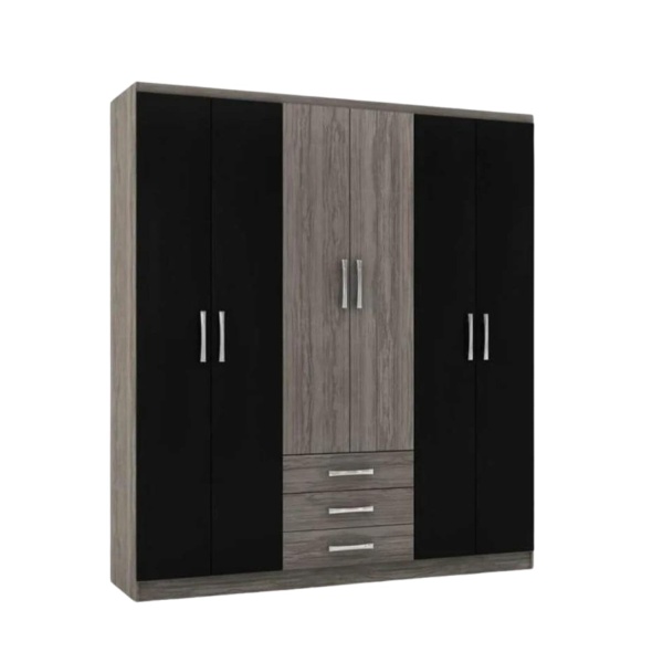 MDF wood wardrobe with melamine layer - KYN-110