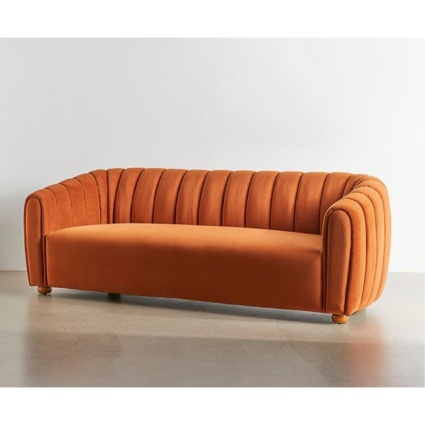Early beech wood side sofa - ELG-024 - 220 * 80