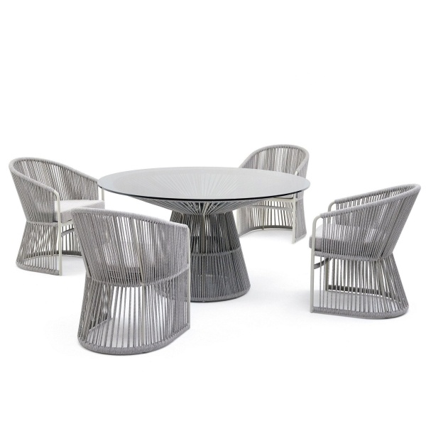 Carter's dining set, 4 chairs and a table