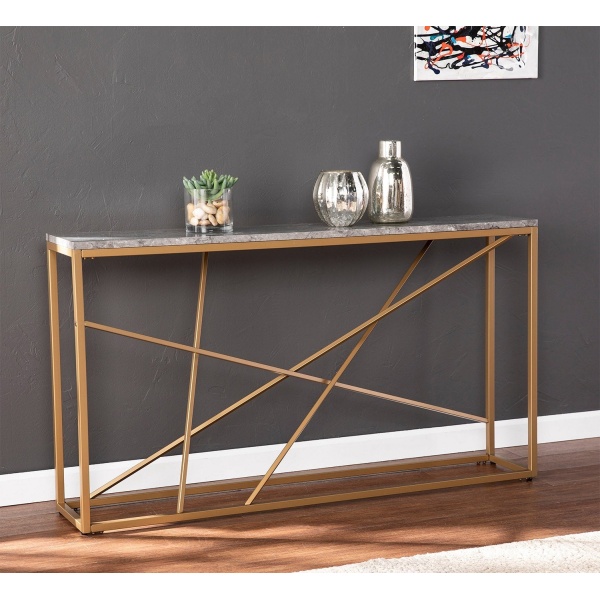 Margio Console Electrostatic Paint Iron