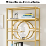 Bookshelf, 6-Tier Etagere Bookcase Freestanding Storage Shelf - Image 6