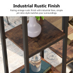 Bookcase, 12-Open Etagere Bookcase Display Rack Shelf - Image 6