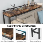Console Table, 70.9 inch Extra Long Sofa Table - Image 7