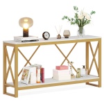 Console Table, 70.9? Entry Sofa Table with Open Storage Shelf