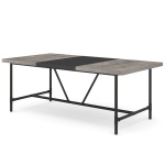 Dining Table, Industrial Breakfast Dinner Table for 6-8 people - Image 8