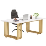 Executive Desk, 70.9? Modern Office Computer Desk Conference Table