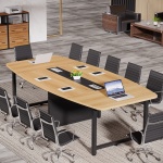8FT Conference Table, 94.5L x 47.2W inch Large Meeting Table - Image 4