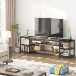 TV Stand, 3-Tier Media Entertainment Center for TV up to 85? - Image 2