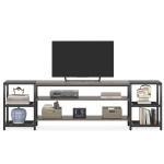 TV Stand, 3-Tier Media Entertainment Center for TV up to 85? - Image 9