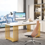 Executive Desk, 70.9? Modern Office Computer Desk Conference Table - Image 2