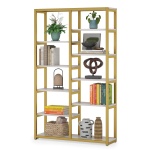 Bookshelf Bookcase, 10-Open Shelf Etagere Bookcase - Image 10