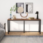 Console Table, 70.9 inch Narrow Long Entryway Table Sofa Table - Image 9