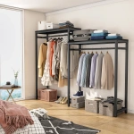 Free Standing Closet Organizer, Heavy Duty Wardrobe Closet - Image 4