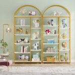 Bookshelf, 9-Tier Modern bookcase with Open Shelves - Image 9