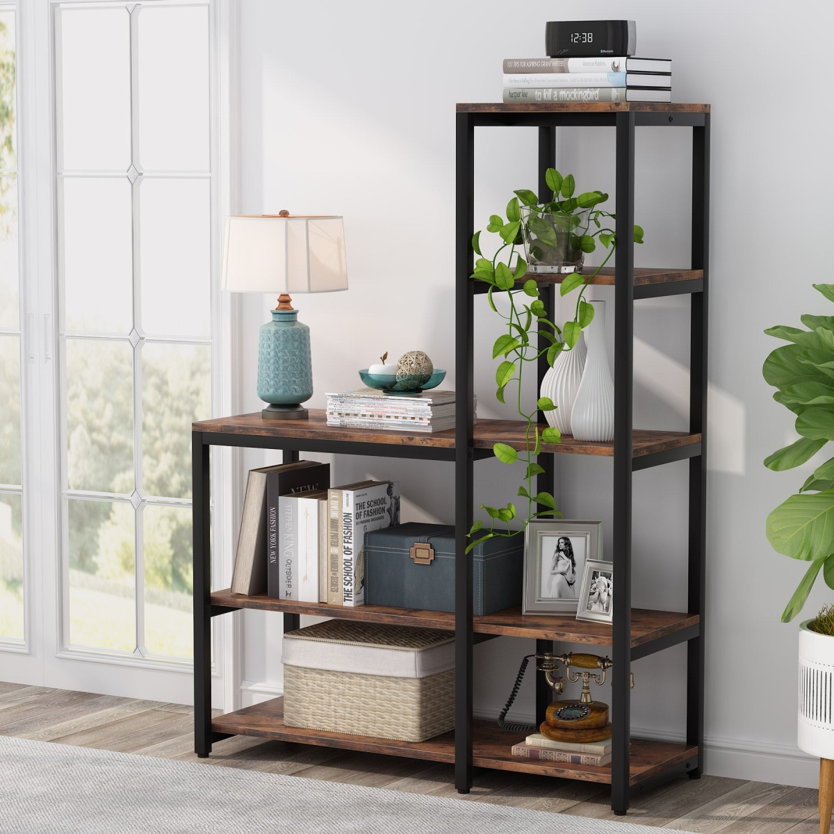 Kitchen Baker?s Rack, 5-Tier Microwave Oven Stand Shelf - Image 5