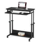 Height Adjustable Desk, Rolling Standing Desk Portable Desk - Image 10