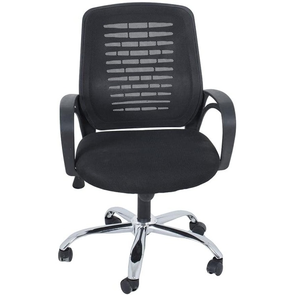 Office desk chair ? base and back of mesh cloth