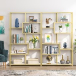 Bookshelf, 8-Open Shelf Etagere Bookcase Storage Organizer - Image 5
