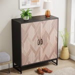 Shoe Cabinet, 5-Tier Shoe Storage Organizer with Adjustable Shelves - Image 6
