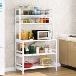 Kitchen Baker?s Rack, 5-Tier Microwave Oven Stand with Hutch - Image 9