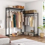 Free Standing Closet Organizer, Heavy Duty Wardrobe Closet - Image 13