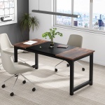 Conference Table, Rectangular Meeting Seminar Table Boardroom Desk - Image 13