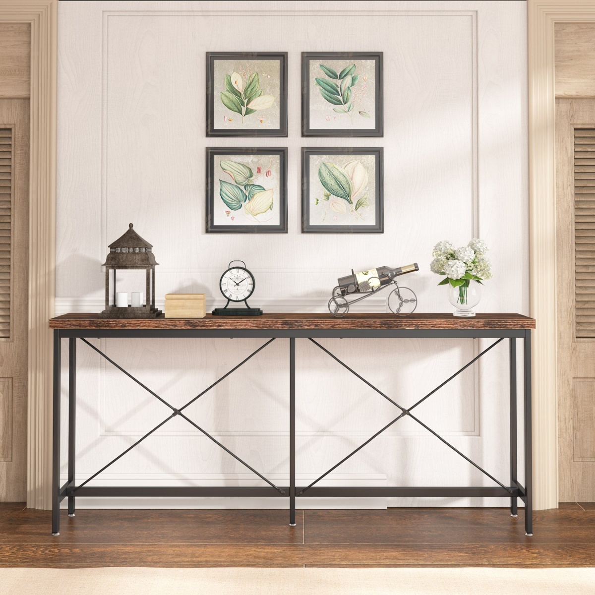 Console Table, Narrow Long Entryway Sofa Table - Image 1