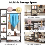 Freestanding Closet Organizer, Clothing Garment Rack - Image 6