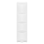 Corner Shelf, 5 Tier Wood Wall Corner Bookshelf Storage Rack - Image 2