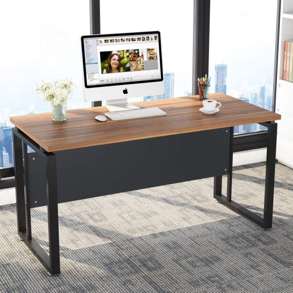 Computer Desk, 55? Home Office Desk Writing Table