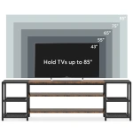 TV Stand, 3-Tier Media Entertainment Center for TV up to 85? - Image 6